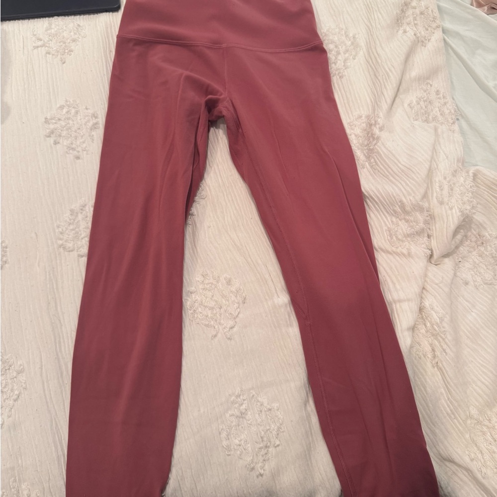 Rose Pink High-Waisted Leggings